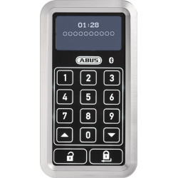 Clavier CFT3100 S surface tactile argent ABUS