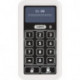 Clavier CFT3100 W surface tactile blanc ABUS
