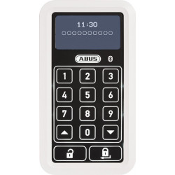Clavier CFT3100 W surface tactile blanc ABUS