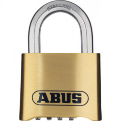 Cadenas à numéro 180IB / 50 B / SB Corps de serrure largeur 52 mm laiton