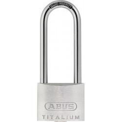 Cadenas à cylindre 64TI / 50HB60-150 B / DFNLI Largeur du corps de serrure 50 mm Aluminium spécial, clé différente
