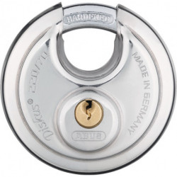 Cadenas à cylindre 220/70 largeur du corps de serrure 70 mm en acier inoxydable