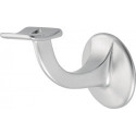 Supports de main courante 3501 Alu anodisé argent D.plaque murale 56mm