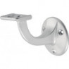 Supports de main courante 3502 Alu anodisé argent D.plaque murale 56mm droite HERMETA