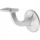 Supports de main courante 3503 Alu anodisé argent D.plaque murale 56mm droite HERMETA