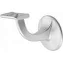 Supports de main courante 3503 Alu anodisé argent D.plaque murale 56mm droite HERMETA