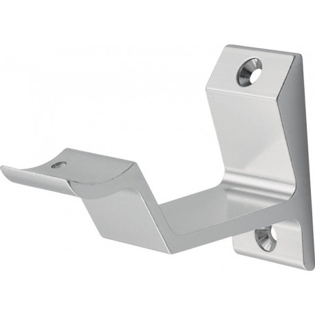 Supports de main courante 3542 Alu anodisé argent forme de dôme HERMETA