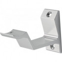Supports de main courante 3542 Alu anodisé argent forme de dôme HERMETA