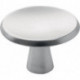 Poigée bouton pour meuble 3751 Alu argenté M4x25mm Hermeta