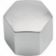Ecrou borgne Aluminium argent anodisé M8
