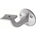 Supports de main courante 3505 Alu anodisé argent D.plaque murale 56mm