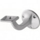 Supports de main courante 3507 Alu anodisé argent D.plaque murale 56mm droite HERMETA