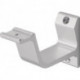 Supports de main courante 3550 Alu anodisé argent droite HERMETA