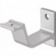 Supports de main courante 3551 Alu anodisé argent droite HERMETA