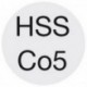 Foret hélicoïdal, FORTE, Ø h8 : 4,40 mm, Long. totale 80 mm, Long. hélice 47 mm