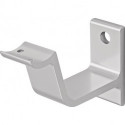 Supports de main courante 3553 Alu anodisé argent forme de dôme HERMETA