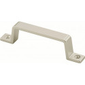 Poignée 420 A.23mm L.110mm B.13mm Alu.argenté elox.Trous 2 HERMETA
