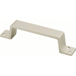Poignée 420 A.32mm L.170mm B.25mm Alu.argenté elox.Trous 4 HERMETA