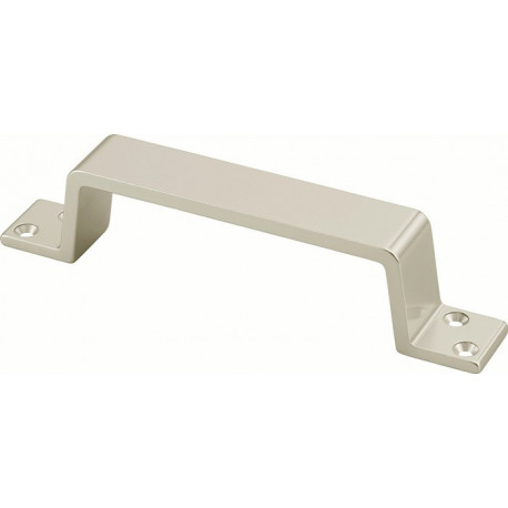 Poignée 420 A.32mm L.170mm B.25mm Alu.argenté elox.Trous 4 HERMETA
