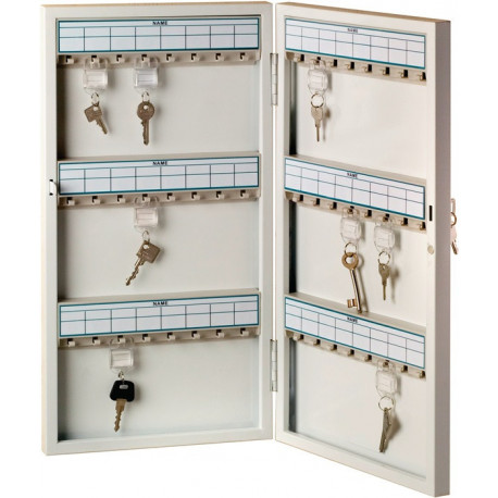 Armoire à clés 6750 H710xB380xT50mm 1-porte Nb crochet 120