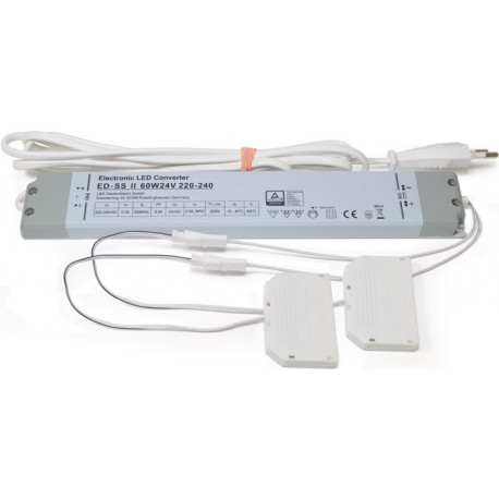 Convertisseur LED 230 V 24 V 60 W 290mm L&S