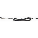 Câble de raccordement LED noir pour 12 V 1800 mm L&S