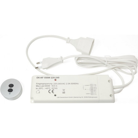 Kit de commutation radio HV 230 V 575 W blanc L&S