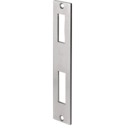 Plaque de frappe.147NIPS VA B.24xL.172mm carré DIN G/D fl.AMF