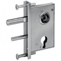 Serrure de porte en treillis 107 - 50mm galvanisé AMF