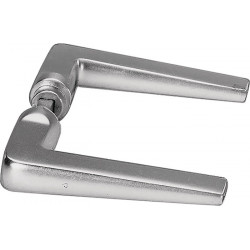 Paire de poignées de porte 465 Alu.105 sans rosace VK 8mm AMF