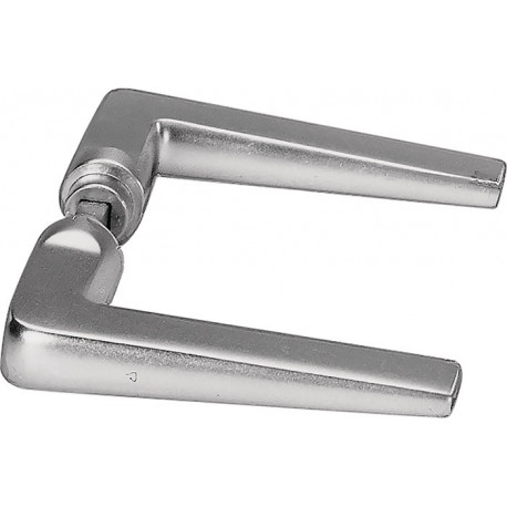 Paire de poignées de porte 465 Alu.105 sans rosace VK 8mm AMF
