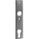 Plaque courte porte 497Z LM F1/argent" .PZ 72mm AMF