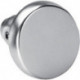 Bouton de porte 477L métal clair F1 / couleur naturelle droite autour de 50 mm AMF