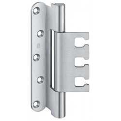 Charnière VARIANT VX 7939/160 Planum Acier chromé mat 160kg 15mm DIN Gauche/Droite gef.Tür S (Par 2)