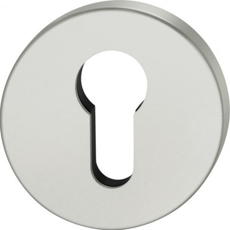 Paire rosace porte 12 1735 Alu.0105 -7mm BB rd.FSB