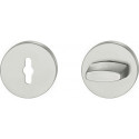 Paire rosace porte 12 1735 Alu.0105 -7mm R-WC rd.FSB