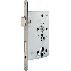 Serrure à mortaise 0715 PZ 20/ 60/72 DIN gauche Acier inoxidable Classe 4 BKS