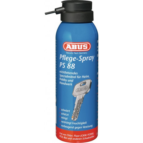 Spray d'entretien de cylindre VK PS88 12x125 ml Spraydose ABUS