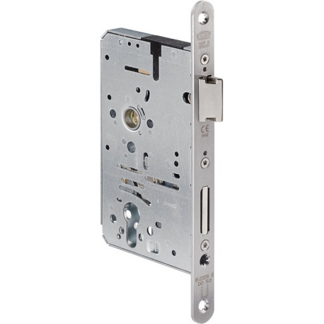 Serrure à mortaise anti-panique 2326 Fkt.E rd 24/100/72/9mm DIN Gauche/Droite i,ox BKS