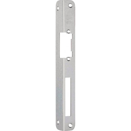 Gâche serrure .324 S.3mm acier galva DIN Gauche ASSA ABLOY