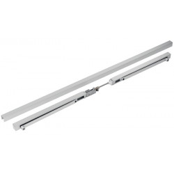 Glissière pour GSR/V pour TS 93 B argent Côté charnière DORMAKABA