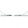 Glissière pour ISM Boxer argent Côté charnière GEZE