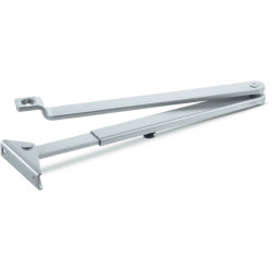 Bras ferme porte blanc 9016 Stand.pour TS 1500 GEZE