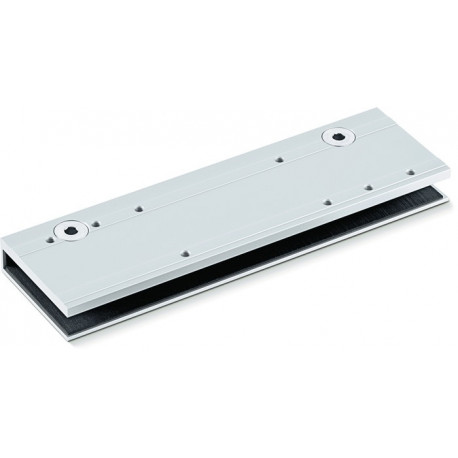Patin de porte en verre TS 3000 V blanc 9016 GEZE