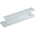 Plaque de montage / contre-plaque pour TS 5000 argenté 9016 GEZE