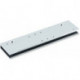 Patin de porte en verre TS 4000/5000 blanc 9016 GEZE