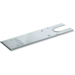 Plaque de couverture TS 550 NV Inox matttt GEZE