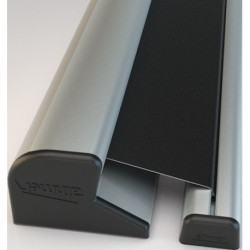Profil de protection Rollo NR-30 L.1925mm BG argent Rollo noir ATHMER