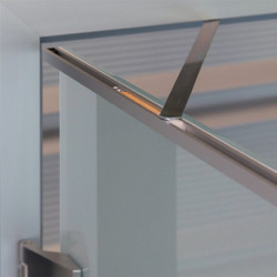 Limiteur d'ouverture de porte Porti pour largeur de vantail 709-959 mm cadres en acier 120 degrés ATHMER