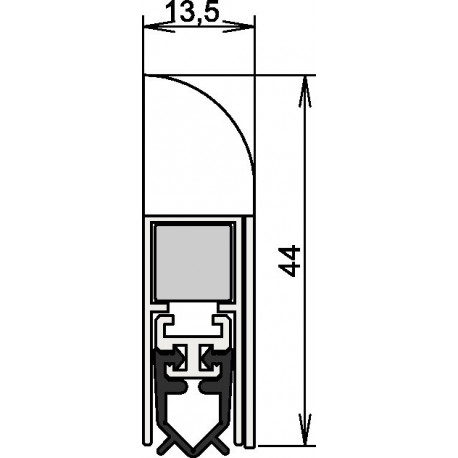 Joint de porte Wind-Ex 1-311 1-s.L.985mm HLT ATHMER